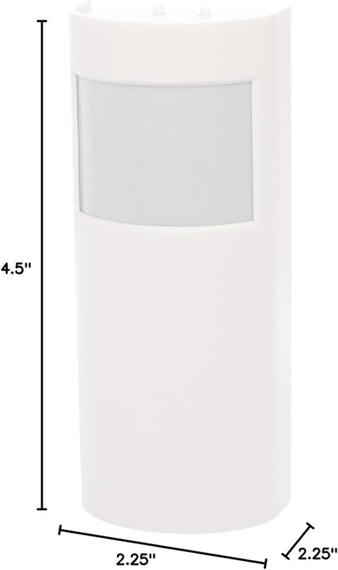 Lutron Caseta Smart Lighting Vacancy Motion Sensor, Manually Turns On, Automatically Turns Off, For Dimmers, Switches, and Fans No Wires Required, PD-VSENS-WH, White Lutron