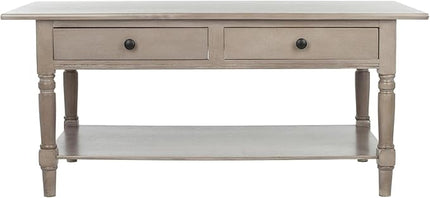 Safavieh American Homes Collection Boris Vintage Grey Coffee Table - LeafyLoom