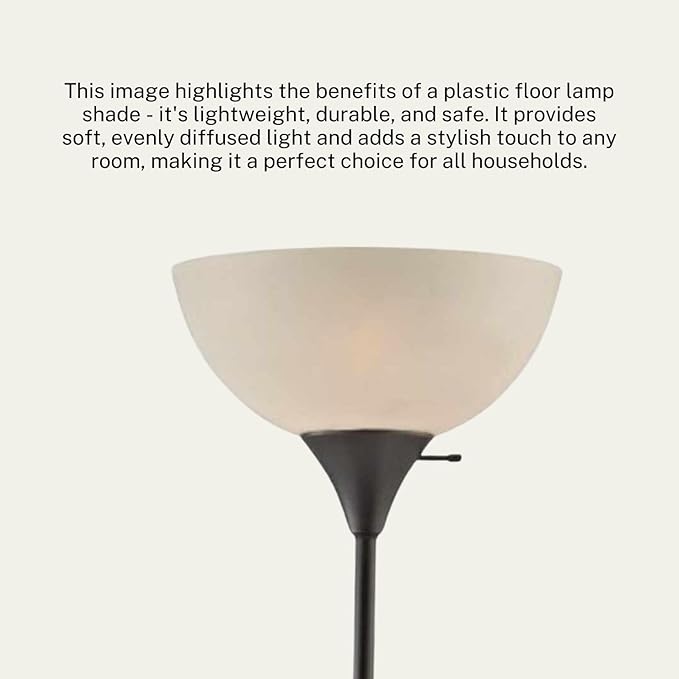 LIGHTACCENTS Stand Up Floor Lamp in Black - Modern Corner Light with White Opal Bowl Shade - Susan Design, Ideal for Living Room or Office, 72" Tall, 150-watt - Chic Living Room Floor Lamp Black - LeafyLoom