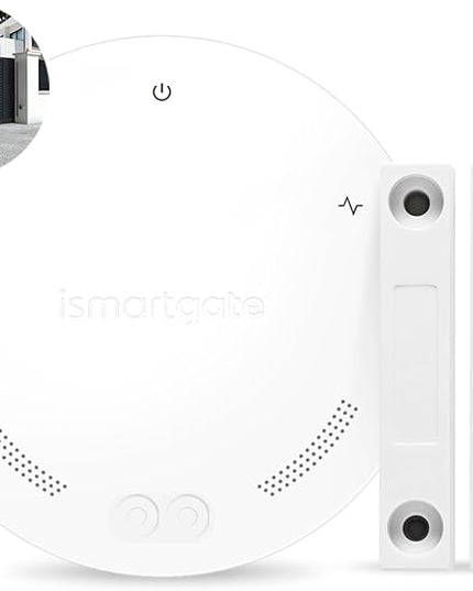 ismartgate Mini Smart gate Opener - Universal WiFi Remote Controller Compatible with Alexa, Google Home, IFTTT, iPhone, Android,Door Left Open Alert, Door Security Systems. No Hub Needed. ismartgate