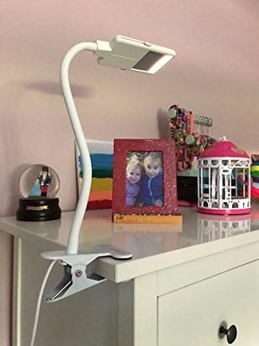 SHABBOSLITE® Clip-on LED Lamp White - LeafyLoom