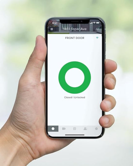 August Home Smart Lock - Keyless Home Entry with Your Smartphone - Dark Gray AugustHome