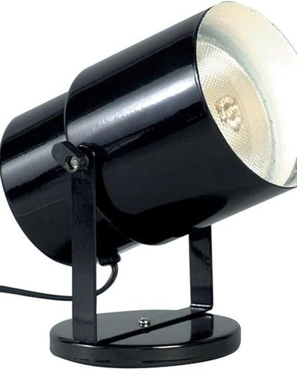 Satco 1 Light Plant Lamp-Black Finish - LeafyLoom