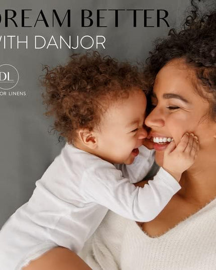 Danjor Linens Full Size Sheets Set - 6 Piece Set Including 4 Pillowcases- Deep Pockets - Breathable, Soft Bed Sheets - Wrinkle Free - Machine Washable - Gray Bed Sheets - 6 pc - LeafyLoom