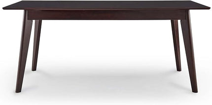 Modway Oracle 69" Rectangle Dining Table, Cappuccino - LeafyLoom
