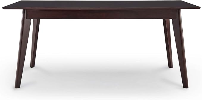 Modway Oracle 69" Rectangle Dining Table, Cappuccino - LeafyLoom