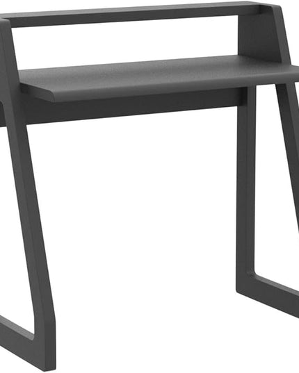 Computer Desk for Bedroom, Office & Small Spaces - Writing Desk Ideal for Students, Kids, Adults - Modern Design Compact Desk with Display Shelf - LeafyLoom