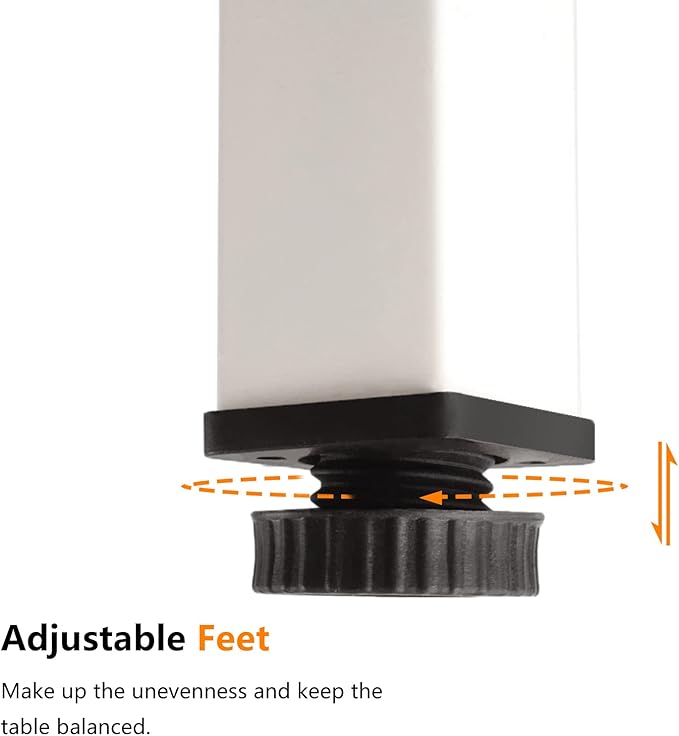 Need Small Desk 31 1/2" No Assembly Foldable Writing Table,Sturdy and Heavy Duty Folding Computer Desks for Small Space/Home Office/Dormitory AC5DW(80 * 40) - LeafyLoom