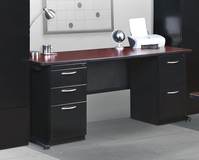 Regency Fusion Box File Pedestal, Black - LeafyLoom