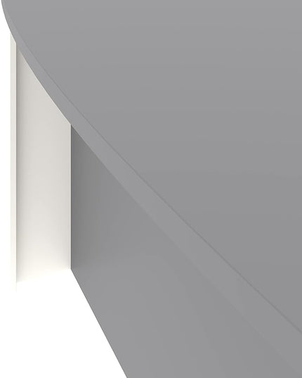 Bestar Connexion 72W Desk Shell in Slate & Sandstone - LeafyLoom