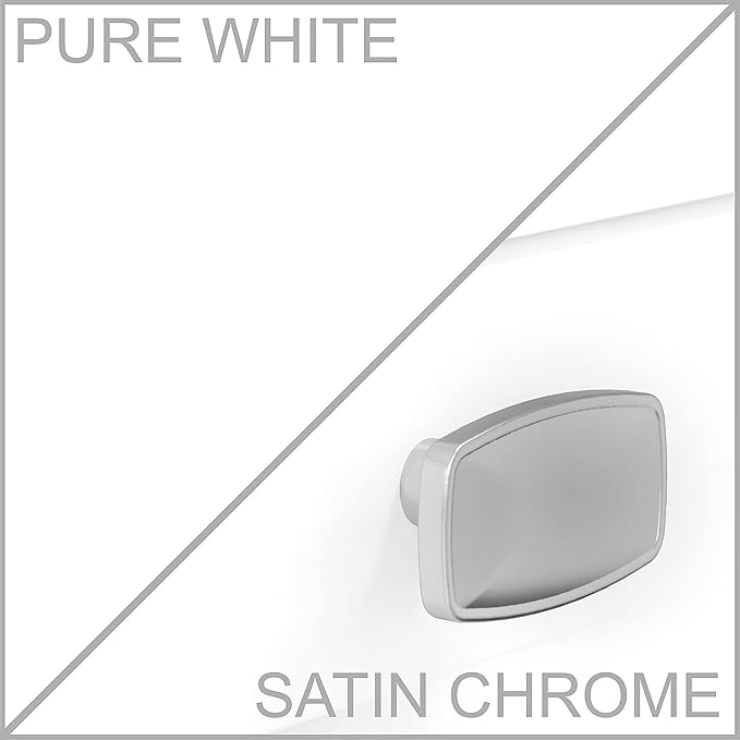 Bush Furniture Computer Desk, Pure White - LeafyLoom