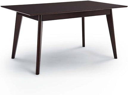 Modway Oracle 69" Rectangle Dining Table, Cappuccino - LeafyLoom