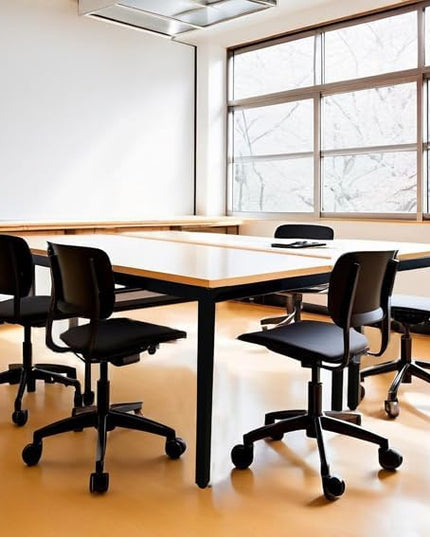 Simple and Sturdy 36X72 inches Computer Desk - Perfect for Work and Study, Multi-Purpose Table for Writing, Dining, and Workstation - LeafyLoom