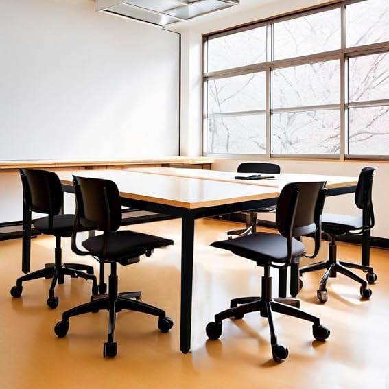 Simple and Sturdy 36X72 inches Computer Desk - Perfect for Work and Study, Multi-Purpose Table for Writing, Dining, and Workstation - LeafyLoom