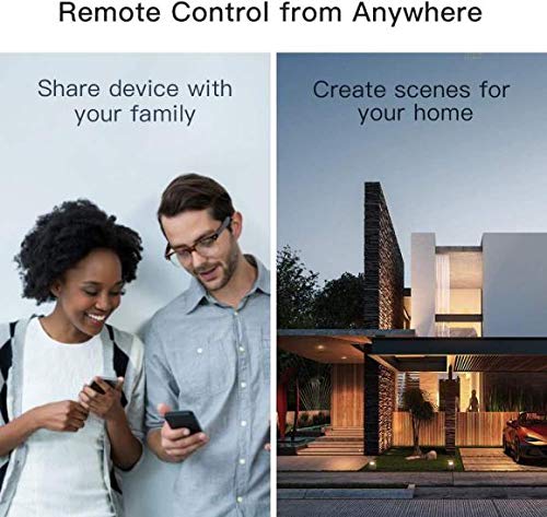 TREATLIFE Smart Dimmer Switch 4 Pack, Smart Light Switch Works with Alexa and Google Assistant, Neutral Wire Needed, 2.4Ghz Wi-Fi, Schedule, Remote Control, Single Pole, FCC Listed TREATLIFE