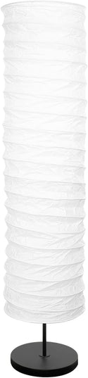 STOBOK Paper Floor Lamp Shades Light Japanese Style Standing Lamp Table Light Cover Barrel Chandelier Protector for Living Room Home Hotel - LeafyLoom