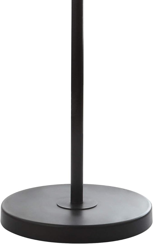 JONATHAN Y JYL9054A Bevin 63" Metal/Crystal LED Floor Lamp, Glam, Contemporary, Modern, Elegant, Office, Living Room, Family Room, Dining Room, Bedroom, Hallway, Foyer, Oil Rubbed Bronze/Crystal - LeafyLoom