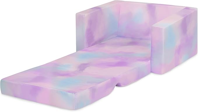 Cozee Flip-Out Chair - 2-in-1 Convertible Chair to Lounger for Kids - LeafyLoom