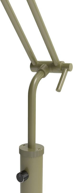 Cocoweb High Powered, dimmable, LED Floor Lamp - FLED-GPS (Antique Brass) - LeafyLoom
