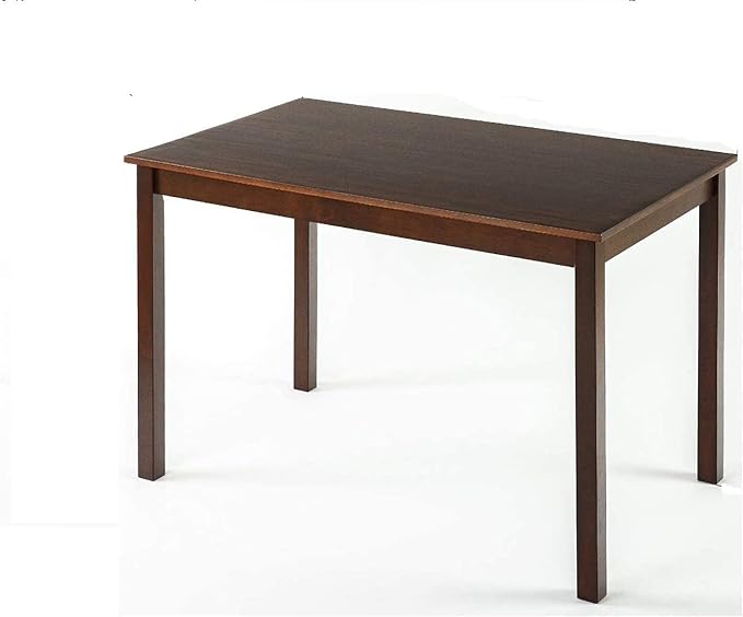 ZINUS Juliet Espresso Wood Dining Table, Table Only, 45 in x 28 in x 29 in - LeafyLoom