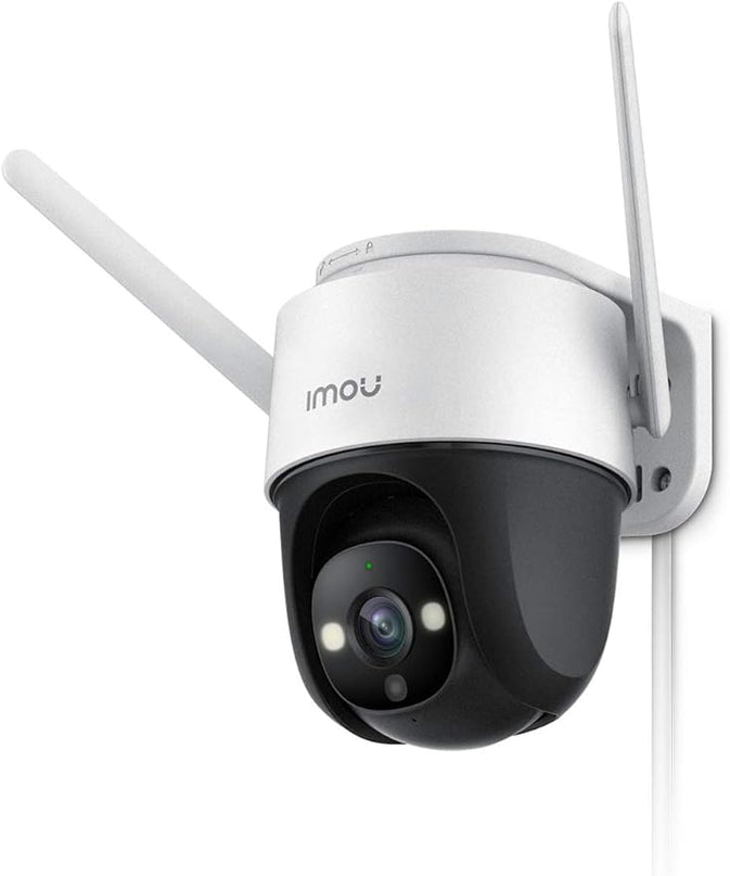 Imou Security Camera Outdoor with Floodlight and Sound Alarm, 4MP QHD Pan/Tilt 2.4G Wi-Fi Camera, IP66 Weatherproof 2.5K Bullet Camera, Full Color Night Vision IP Camera with 2-way Talk, Cruiser Imou