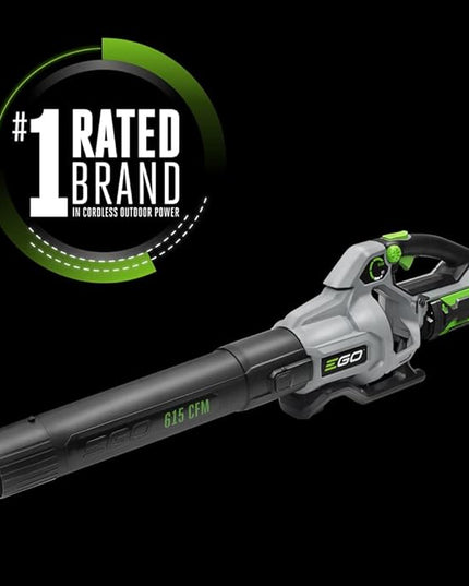 EGO Power+ LB6150 615 CFM Variable-Speed 56-Volt Lithium-ion Cordless Leaf Blower - Battery and Charger Not Included, black - LeafyLoom