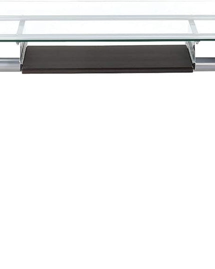 NicBex Laik-DW-00054-DX Desks, 43.25" W x 22.5" D x 29.5" H, White - LeafyLoom