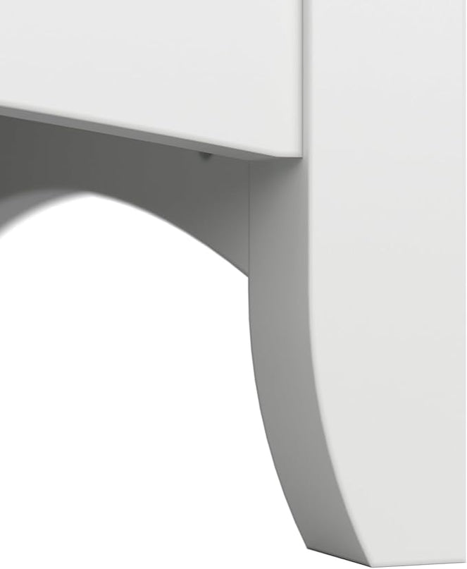 Bush Furniture BSH24462943 Salinas 6-Shelf 30-Inch H Cube Bookcase, Shiplap Gray/Pure White - LeafyLoom