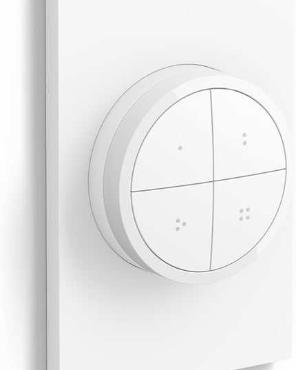Philips Hue Wall Tap Dial Light Switch 1 Pack and Smart Dimmer Switch 1 Pack - Requires Hue Bridge - Control Hue Lights PhilipsHue