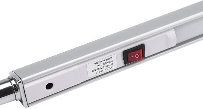 3 Types Desk Lamp with Clamp, Ultra Slim Desk Lamp, 360 Degree Rotation Metal Arm Eye Caring Lamp, for Reading, Study, Tattoo Light, Beauty Manicure - LeafyLoom