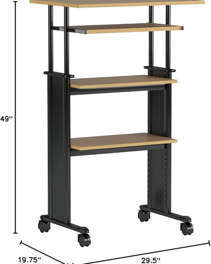 Safco Muv Adjustable-Height Desk - LeafyLoom
