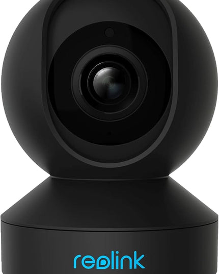 REOLINK 5GHz WiFi Indoor Camera, 5MP Plug-in Security Camera with 3X Optical Zoom, 360 Degree Baby/Dog Monitor with Auto Tracking, Person/Pet Detection, 2.4/5 GHz WiFi, Local Storage, E1 Zoom REOLINK