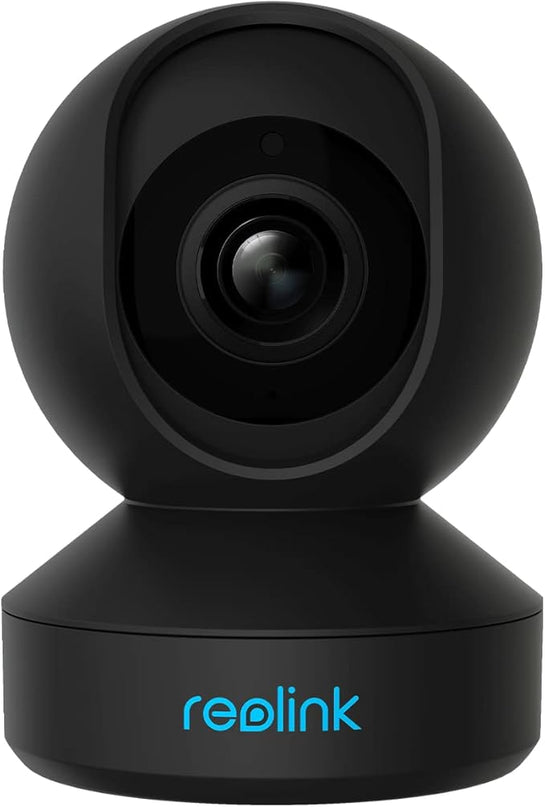 REOLINK 5GHz WiFi Indoor Camera, 5MP Plug-in Security Camera with 3X Optical Zoom, 360 Degree Baby/Dog Monitor with Auto Tracking, Person/Pet Detection, 2.4/5 GHz WiFi, Local Storage, E1 Zoom REOLINK