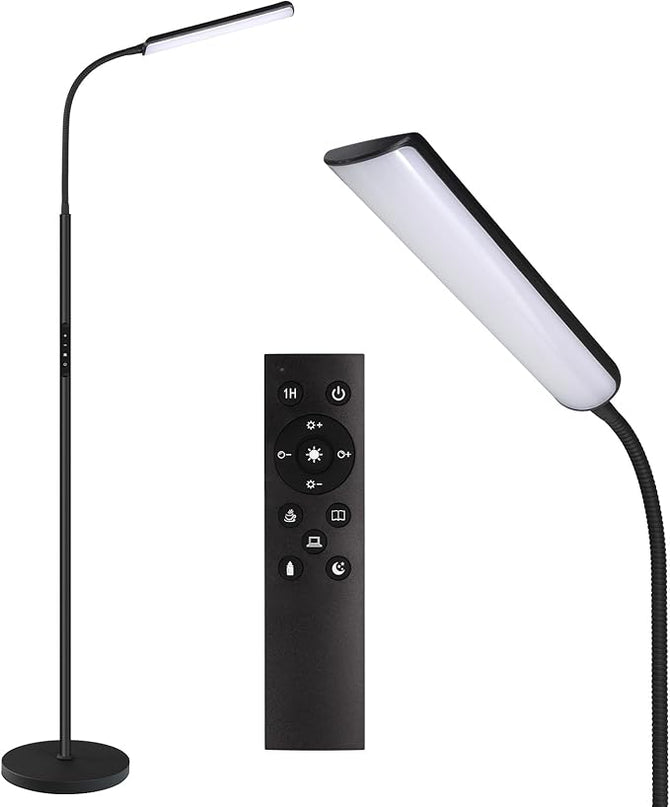Dimunt Floor Lamp LED Floor Lamps for Living Room Bright Lighting & LED Floor Lamp, Bright 15W Floor Lamps for Living Room with 1H Timer - LeafyLoom
