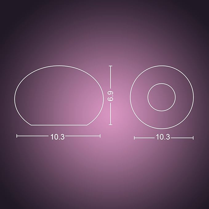 Philips Hue Flourish Smart Table Lamp, White- White and Color Ambiance LED Color-Changing Light- 1 Pack - Control with Hue App- Compatible with Alexa, Google Assistant, and Apple Homekit PhilipsHue