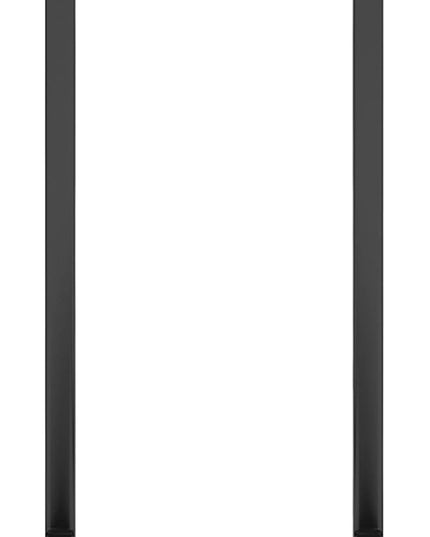 SIMPLIHOME Skyler Metal Table 18 inch Wide Metal C Side Table with Marble Top in White, Fully Assembled, for the Living Room and Bedroom - LeafyLoom