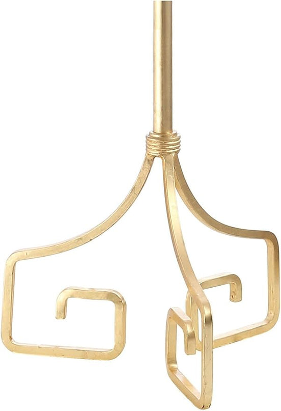 JONATHAN Y JYL3076A Newman 61.5" Metal LED Floor Lamp, Glam, Transitional, Traditional, Modern, Office, Living Room, Family Room, Dining Room, Kitchen, Bedroom, Hallway, Foyer, Gold - LeafyLoom