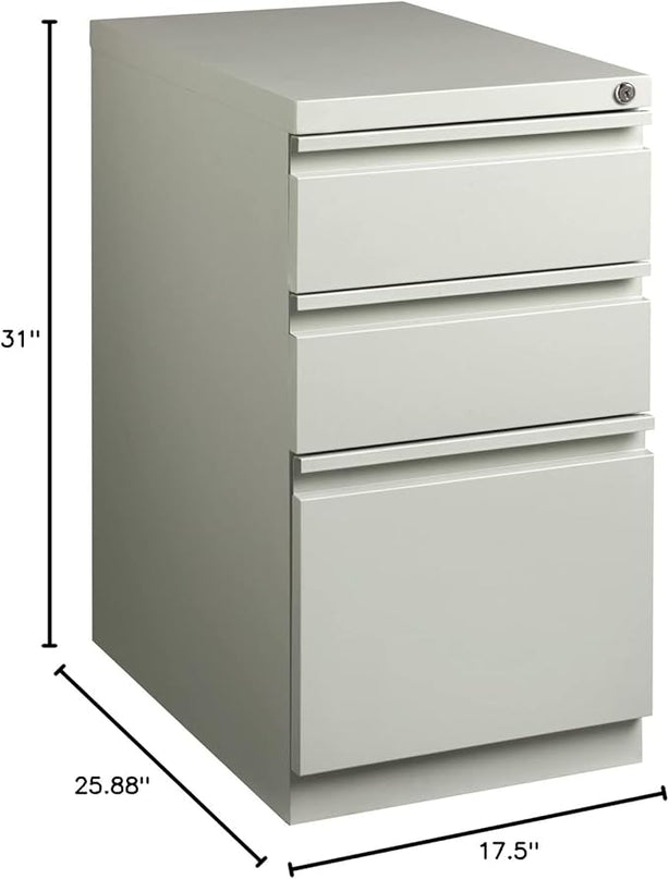 LLR49528 - Lorell Mobile File Pedestal - LeafyLoom