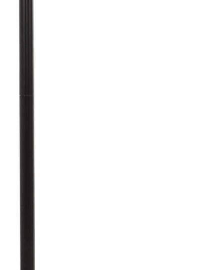 Floor Lamp - Full Spectrum Natural Sunlight Lamp with Bendable Neck - Reading, Craft, Studying, and Esthetician Light by Bedford Home (Black) - LeafyLoom