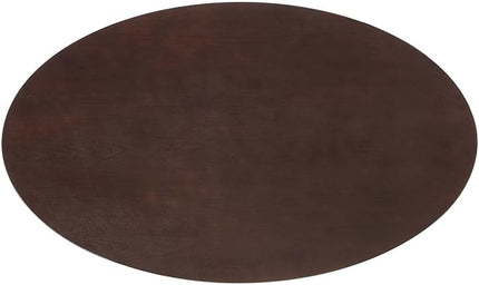Modway Lippa Dining Table, 60", White Cherry Walnut - LeafyLoom