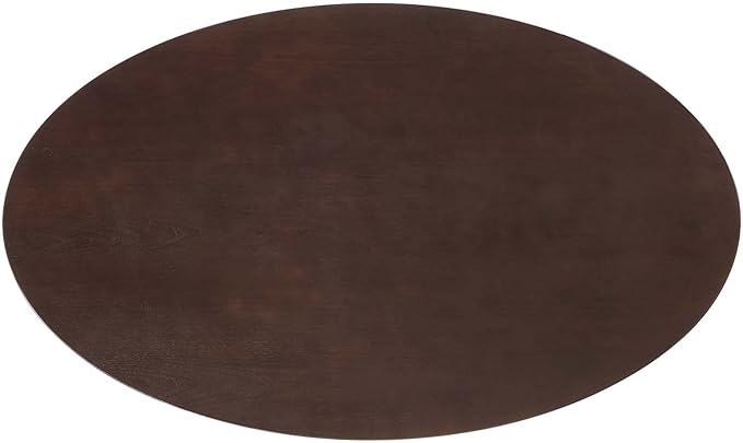 Modway Lippa Dining Table, 60", White Cherry Walnut - LeafyLoom