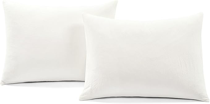 Lush Decor Reyna Ruffle Daybed Set - 6 Piece Cozy Ruffled Bedding Set - Timeless Elegance and Comfort - 68" W x 92" L, White - LeafyLoom