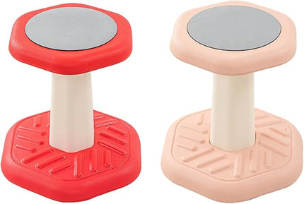 Kids Wobble Stool Chair Seat, Wiggle Stool Chair Flexible Seating for Preschool & Elementary Classroom, Improves Focus, Posture & ADD ADHD Chair, Ages 3-8 - LeafyLoom