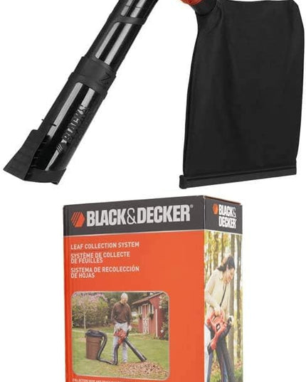 BLACK+DECKER 3-in-1 Electric Leaf Blower with Blower/Vacuum Leaf Collection System (BV6600 & BV-006L) - LeafyLoom