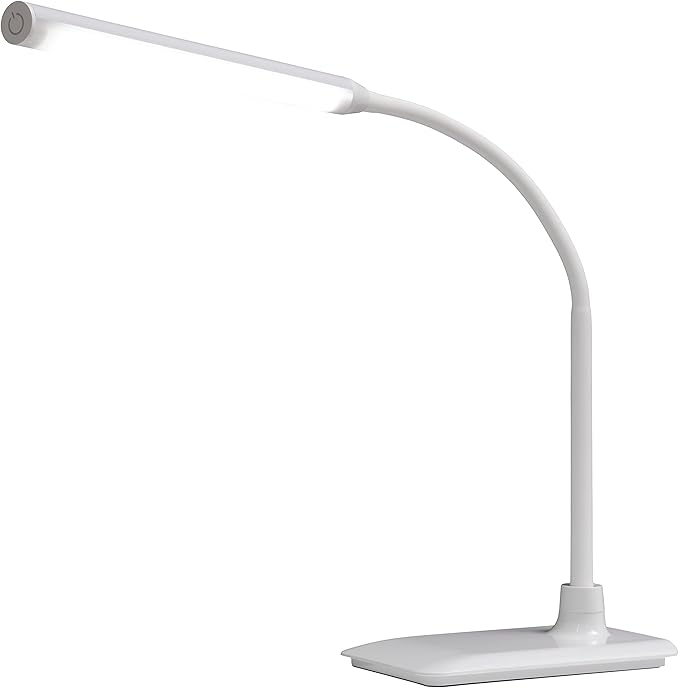 Daylight UN1420 Uno LED Art & Craft Table Lamp-White - LeafyLoom