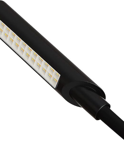 Reliable UberLight Flex 4200TL Task Light – LED Portable Desk Light with Round Base, USB Connection, 26.5” Flexible Gooseneck, 270° Rotational Head, and up to 60,000 Hours of Use (Black) - LeafyLoom