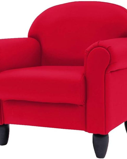 Children's Factory As We Grow Toddler Chair, Red, CF805-196, Flexible Seating for Daycare or Preschool, Kids Reading Chair, Playroom Furniture - LeafyLoom