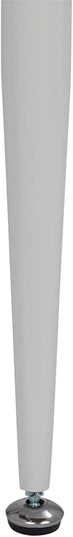 Calico Designs 51252 Alcove Modern Large Split Drawer in White/Cement Gray Desk with Storage, White/Cement Gray, White/Cement Gray - LeafyLoom
