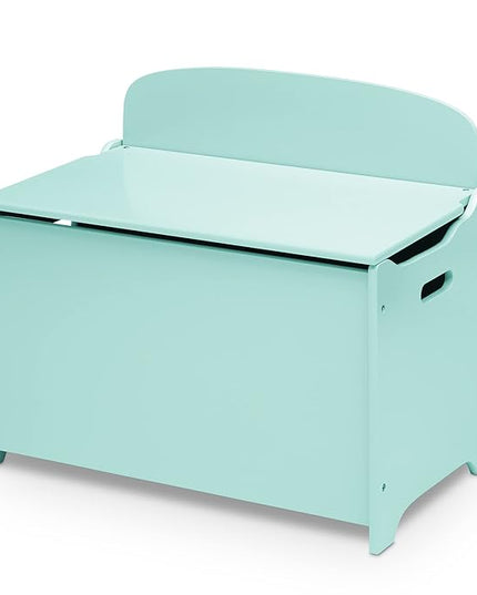 Delta Children MySize Deluxe Toy Box, Mint - LeafyLoom