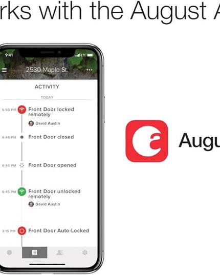 Yale Assure Lever, Wi-Fi Smart Door Lever (for Doors with no deadbolt) - Works with Yale Access App, Amazon Alexa, Google Assistant, HomeKit, Phillips Hue and Samsung SmartThings, Bronze Yale